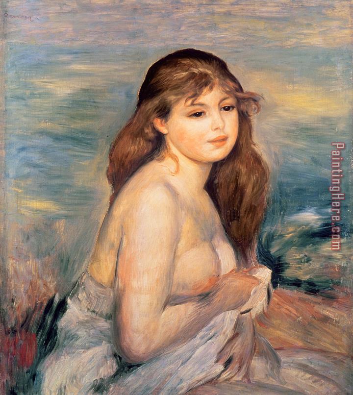 Pierre Auguste Renoir The Blonde Bather